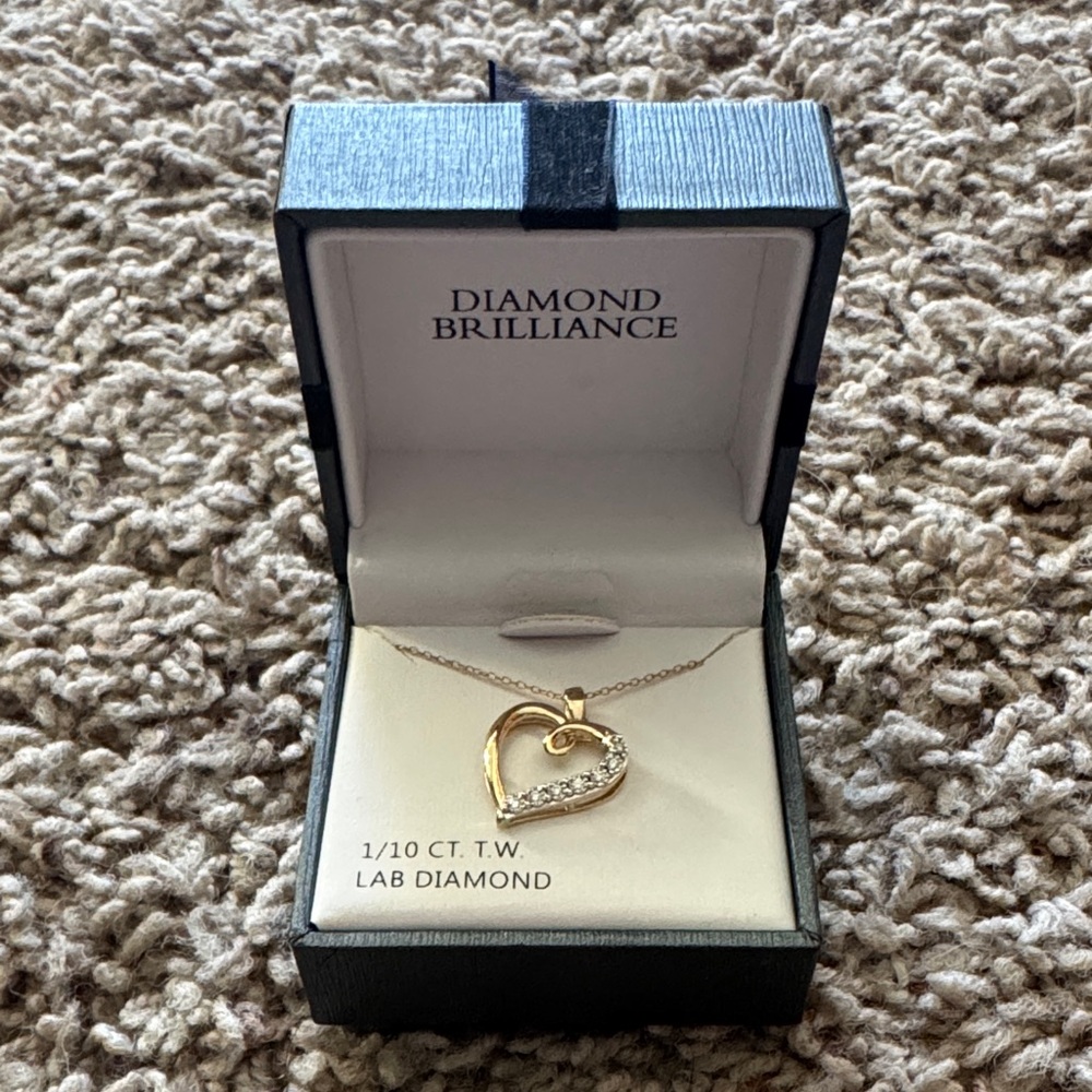 Gold Heart Necklace